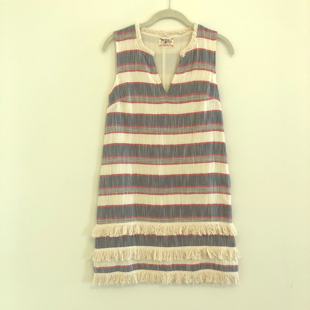 Holding Horses (Anthropologie) Fringe Dress Size 0